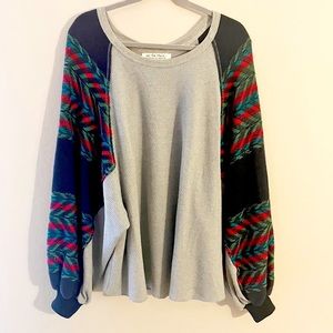 FREE PEOPLE Cable knit Sweater, Medium